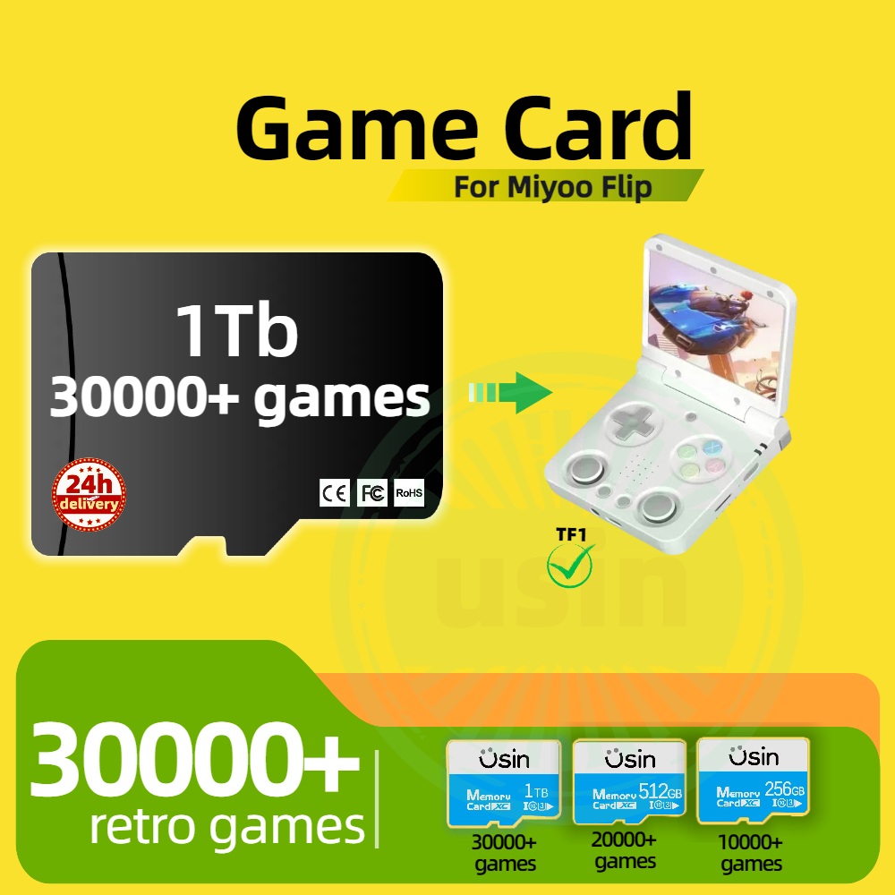 Gaming Console Latest - Game Card For Miyoo Flip 30000+