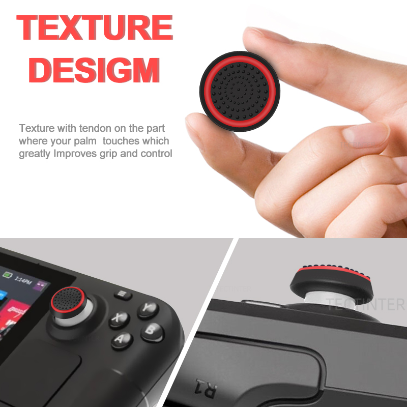 4PCS Silicone Analog ThumbStic - огляд і ціна Gaming Console Tv