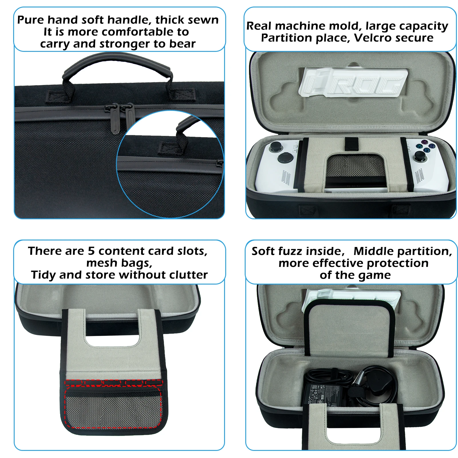 Hard EVA Carrying Case for Asu - огляд і ціна Gaming Console Rog Ally