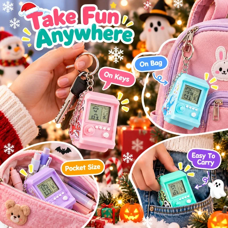 Creative Electronic Arcade Gam - огляд і ціна Gaming Console Keychain